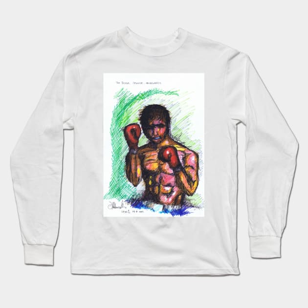 The Boxer Long Sleeve T-Shirt by SpencerHart